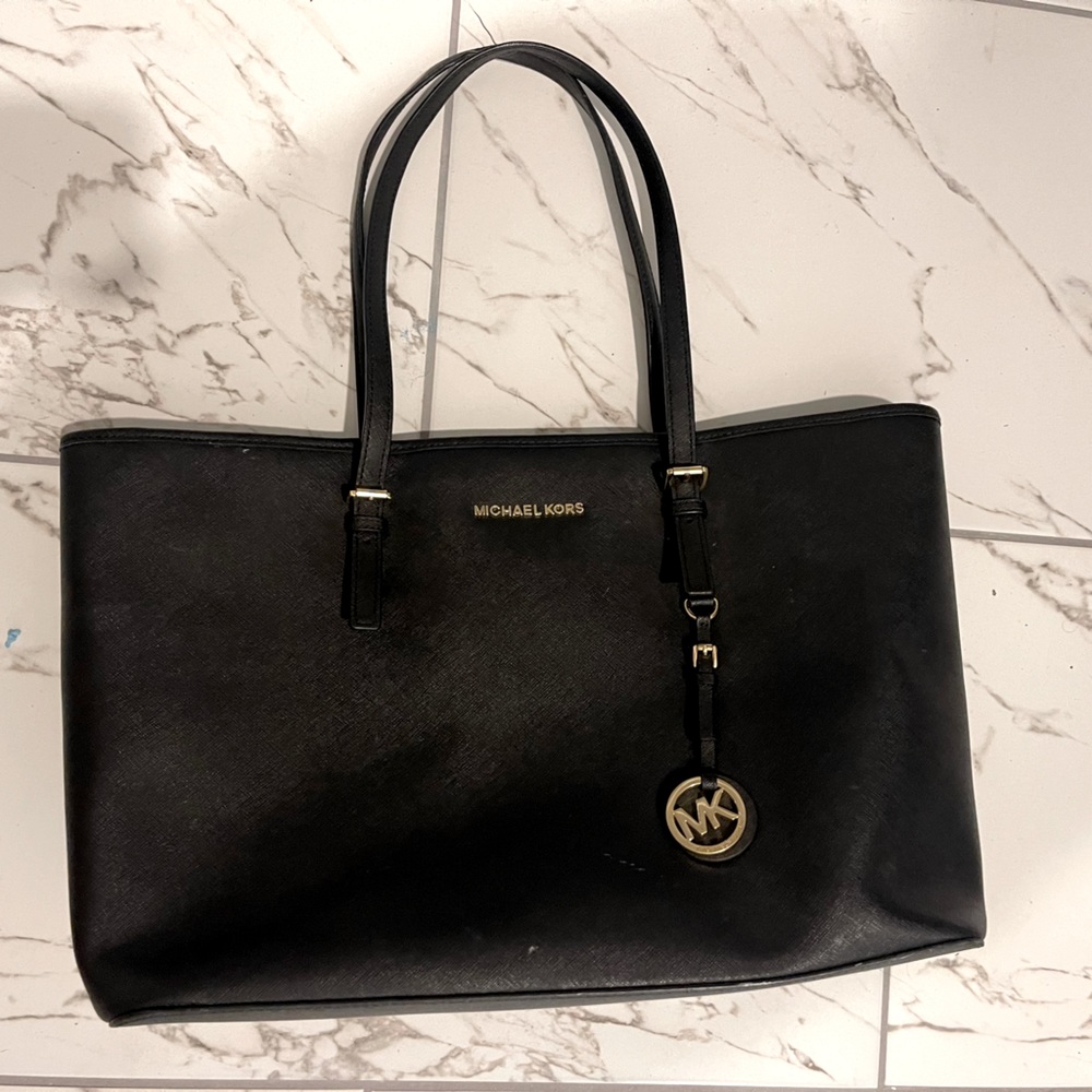 large black Michael Kors purse